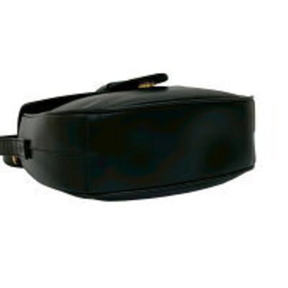 Gucci bag logo calfskin leather Black Shoulder Bag pouch - Picture 7 of 9